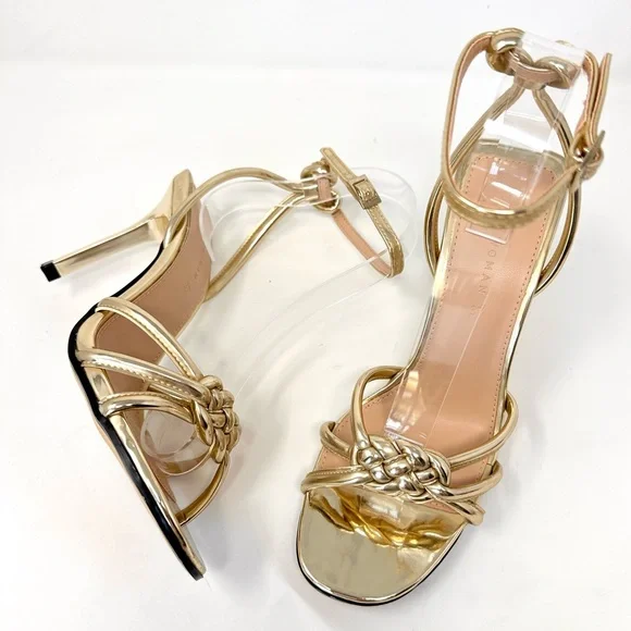 Zara Woman Gold High Heel - Picture 11 of 16
